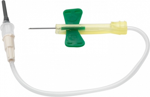 prélèvement sanguin BD Vacutainer Safety-Lok tubulure de 12"  adaptateur Luer