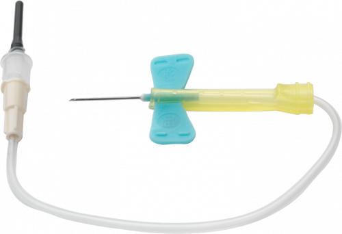 prélèvement sanguin BD Vacutainer Safety-Lok tubulure de 12"  adaptateur Luer