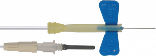 prélèvement sanguin BD Vacutainer Safety-Lok tubulure de 12"  adaptateur Luer