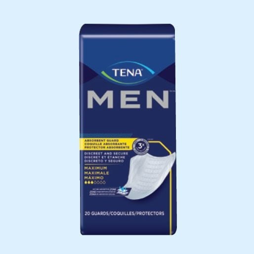 Coussinet contre l'incontinence TENA Men - (20/sac) -  6 sac/caisse