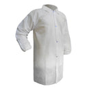 Blouse de laboratoire en polypropylène - Blanc - Caisse de 50