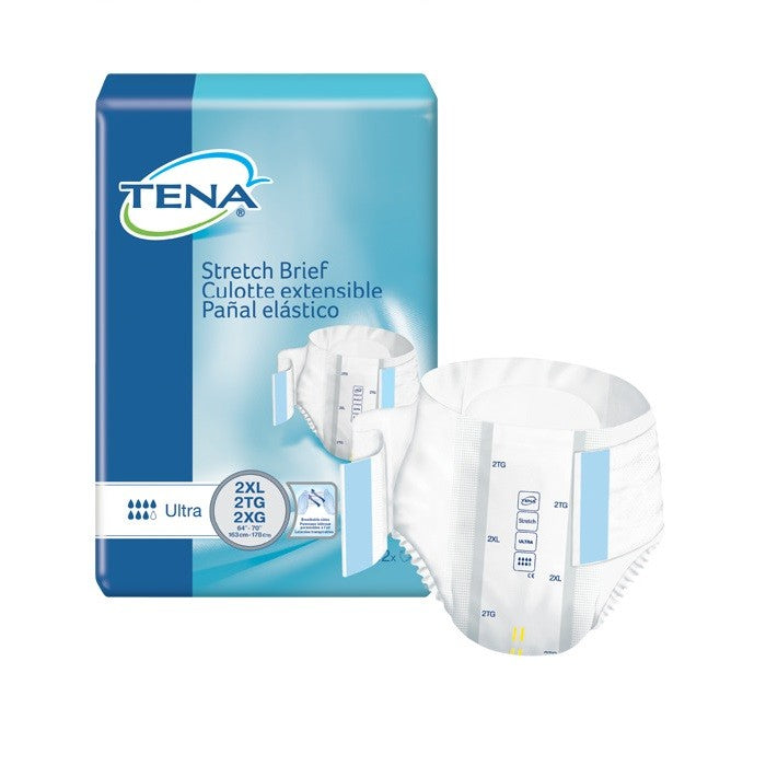 Culotte contre l'incontinence TENA ProSkin Stretch™ Ultra 2TG, 84-132 cm / 33 po - 52 po, blanc