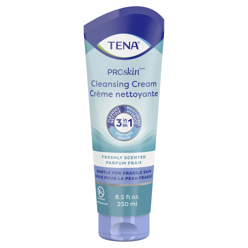 Crème nettoyante TENA ProSkin®, sans parfum, tube, 250 mL- caisse de 10