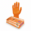 Octopus Grip 8 Orange Nitrile Exam Gloves, Powder Free, 8 Mil - Case
