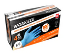 Gants en nitrile 4 MIL Bleus jetables -MEDIUM  Boite de 100
