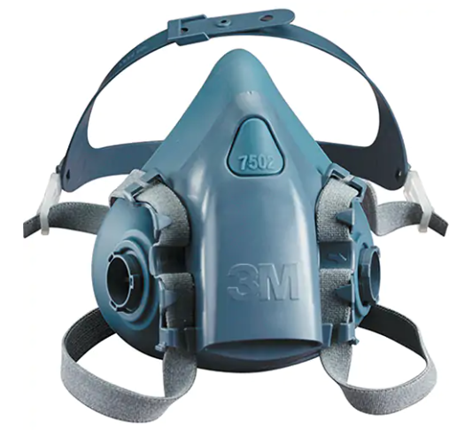 Respirateur à demi-masque réutilisable série 7500, Silicone