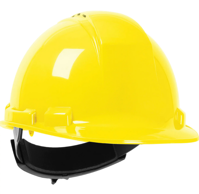 Casque de sécurité WhistlerMC, Suspension Rochet, Jaune, Unité