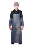 Heavy-duty reusable 5 mil PVC aprons, 35 x 45 in - Case of 72