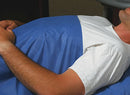 DRAP PLAT NON TISSÉ 40 X 84PO BLEU CA/50