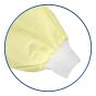 Aquist Iso. Gown, Yellow, Knit Cuff
