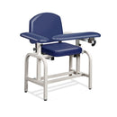 Lab X Series Blood Draw Chair, 400 lb, with upholstered armrest