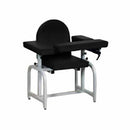 Lab X Series Blood Draw Chair, 400 lb, with upholstered armrest