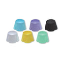 maxill Solid Asst Colour Dappen Dishes Plastic – 1000 pcs