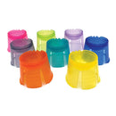 maxill Krystal Asst Colour Dappen Dishes Plastic - 1000 pcs