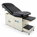 Table d'examen avec marchepied pour patient