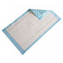 Standard quilted, medium absorbency, 24" x 17" blue - Case of 300