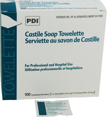 Lingette au savon de castille  PK/100