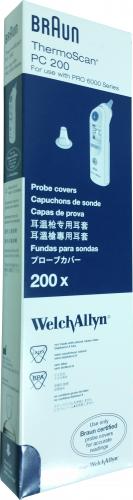 Couvre-sonde pour thermomètre auriculaire Braun PRO 6000 - Bte/200