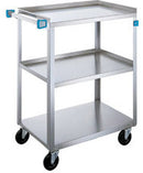 CHARIOT UTILITAIRE INOX MOBILE 3 TABLETTES 16.75x27-5/8x32po 500lb CAP