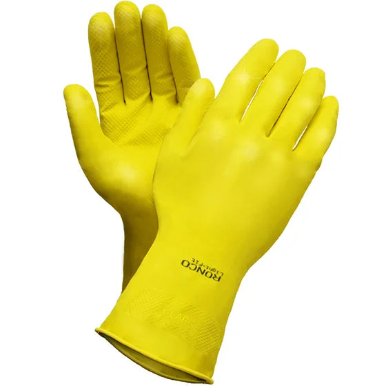 Gant de Latex Réutilisable, bourrer de laine 12po, 16 mils -