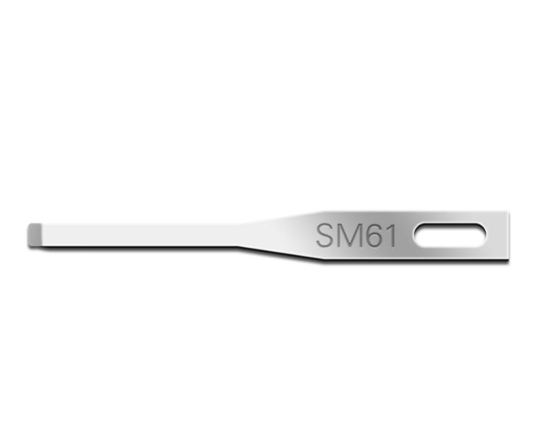 Lame de bistouri chirurgical SM61 pour podologie - Bte/25