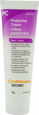 SECURA Crème protectrice - Tube de 78g - 10% d'Oxyde de zinc - sans latex