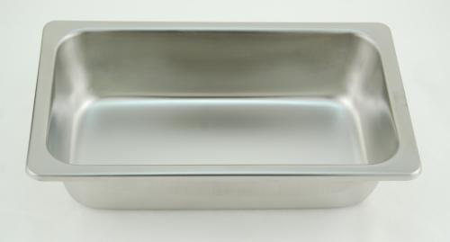 Plateau acier inox 10.5x6-3/8x2.5po