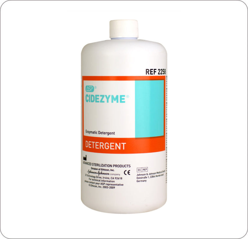 Détergent à instruments avec Enzyme Cidezyme 1 litre CA/12