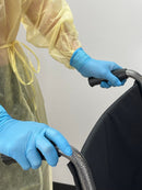 Gants médicaux en nitrile Bleu 3.50 mils - Boite de 100