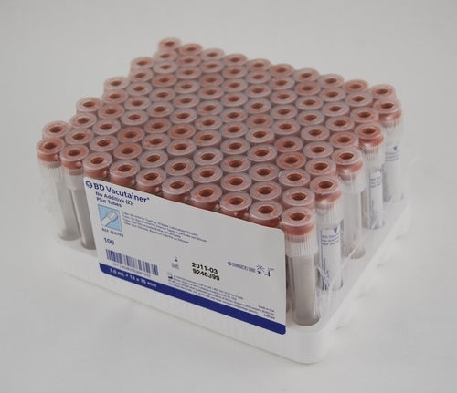 Tube BD Vacutainer® sans additif (Z) - BTE/100 CA/1000