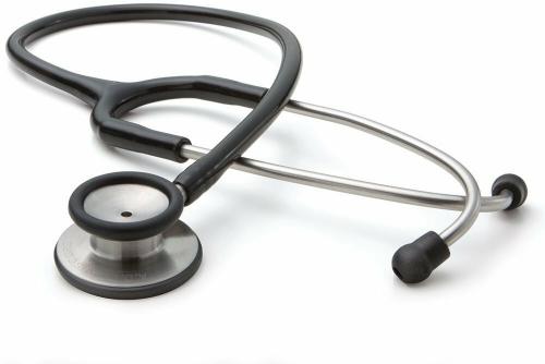 Stethoscope adscope 603 adulte acier inox 22po NOIR