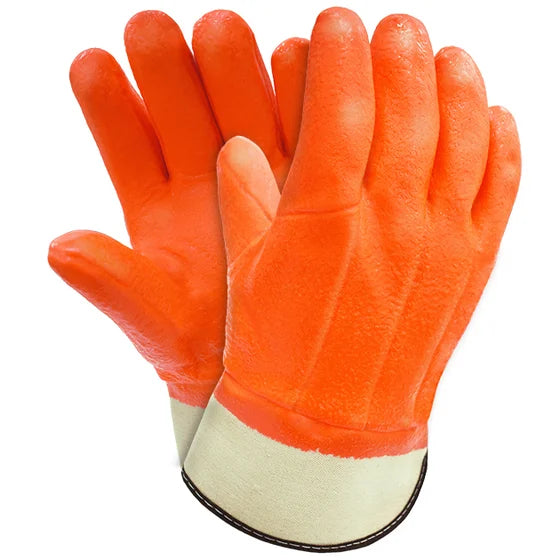 Iceberg™ Gants en PVC à double trempage - Manchette de sécurité- Caisse de 72 pairs