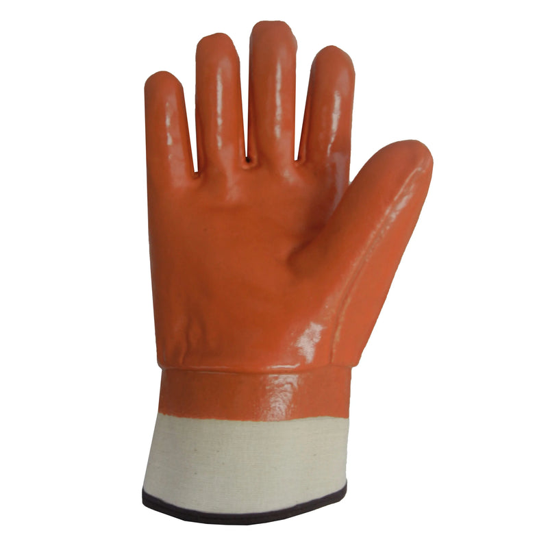 Integra™ 77-466 Gants en PVC à trempage simple, Isolés en jersey - Taille unique - Caisse de 72 pairs