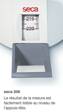 Toise murale SECA 206 (Mètre déroulant mécanique)