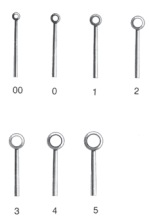 Curette Oreille BUCK Taille DROITE #0, #1 ou #2 - 6.5po