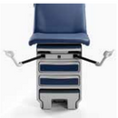 TABLE EXAM BASE ONLY MANUAL 204 w/ PASS THRU DRWR/HTR/PELVIC TILT
