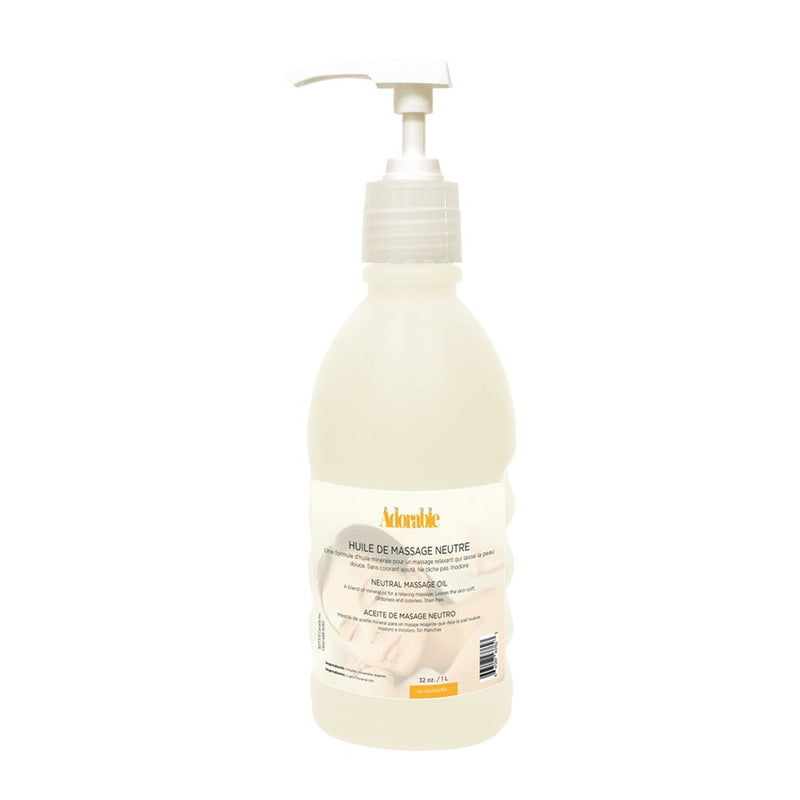 Huile de massage ADORABLE - 1L ou gallon (4L)