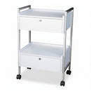 Service table 2 shelves, 2 drawers