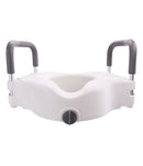 Siège de toilette Surélevé verrouillable avec bras amovibles